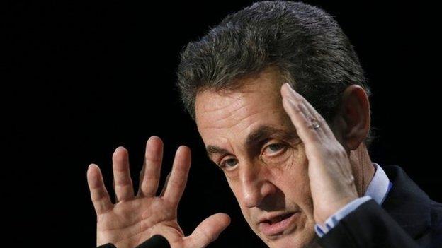 File pic Nicolas Sarkozy