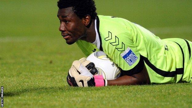 Togo goalkeeper Kossi Agassa