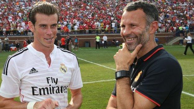 Gareth Bale and Ryan Giggs