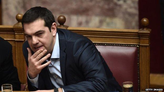 Greek Prime Minister Alexis Tsipras