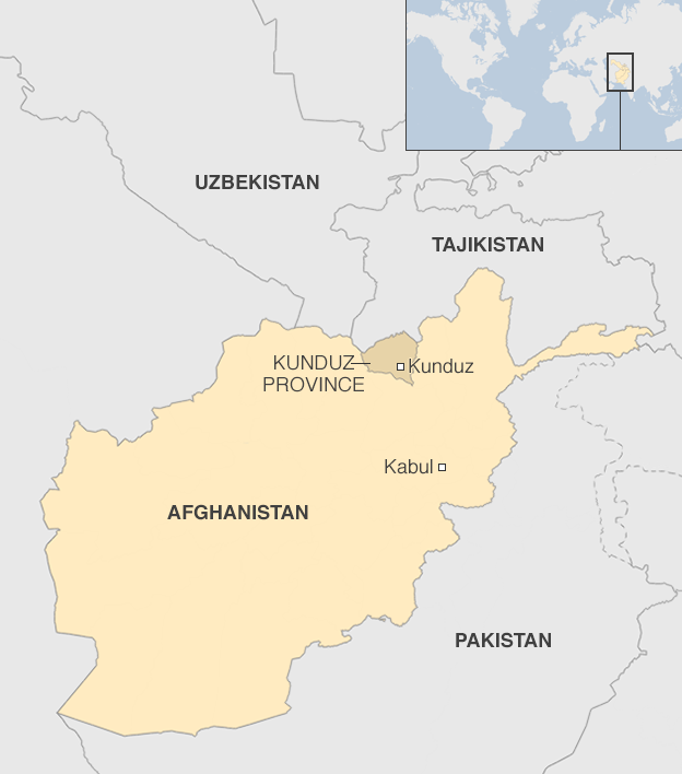 Afghan map