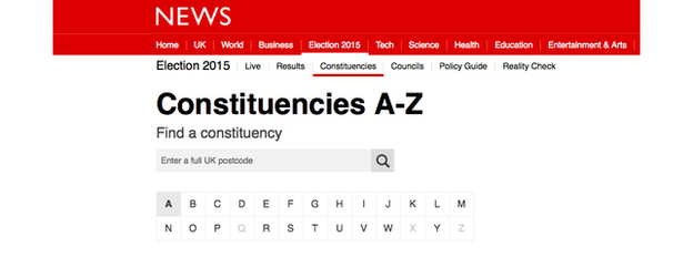 Constituencies A-Z