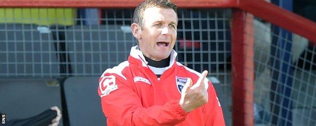 Ross County manager Jim McIntyre