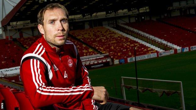 Aberdeen captain Russell Anderson