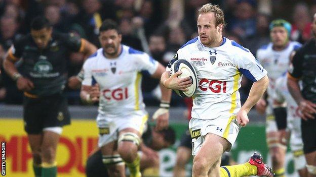 Nick Abendanon of Clermont Auvergne