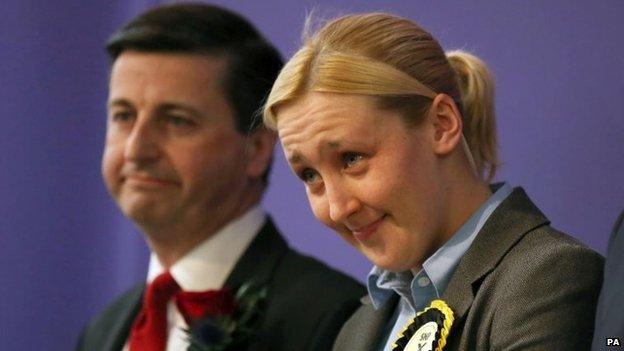 Douglas Alexander and Mhairi Black