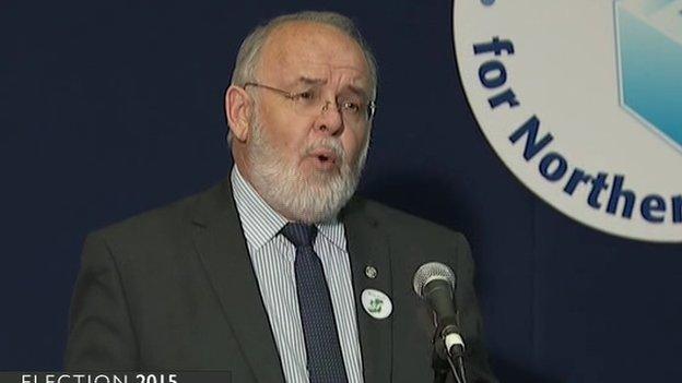 Francie Molloy held his seat for Sinn Féin in Mid Ulster