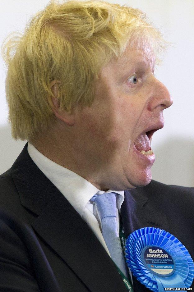 London Mayor and newly elected Conservative Party MP for Uxbridge and Ruislip South, Boris Johnson