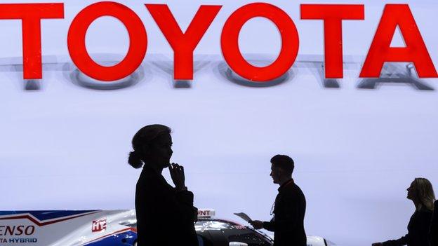 Toyota sign