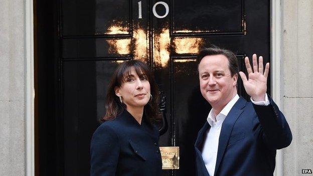 David Cameron and Samantha Cameron