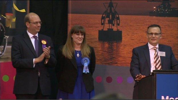 Kelly Tolhurst wins Rochester and Strood