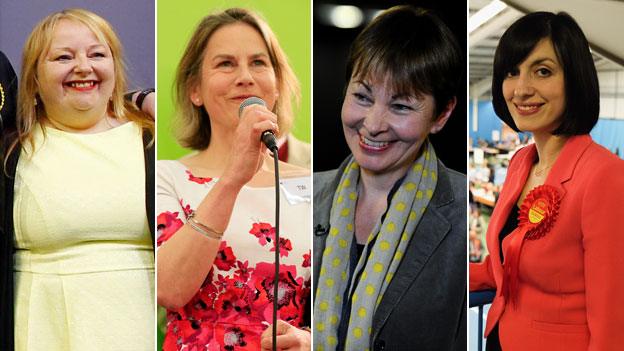 Anne McLaughlin (SNP, Glasgow North East), Tania Mathias (Con, Twickenham), Caroline Lucas (Green, Brighton Pavilion), Bridget Phillipson (Lab, Houghton and Sunderland South)