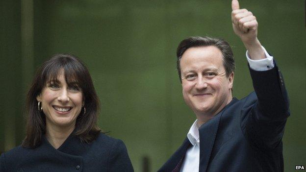 David and Samantha Cameron