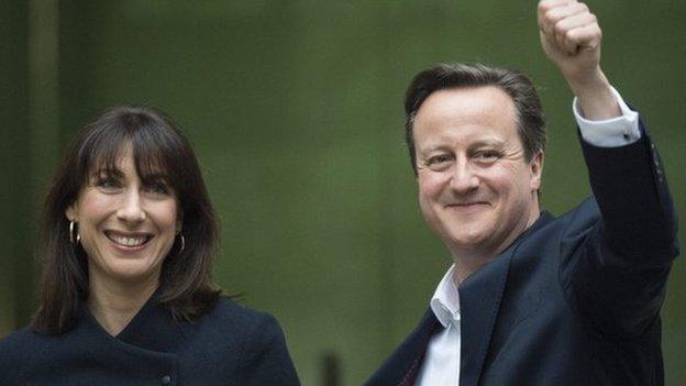 David and Samantha Cameron