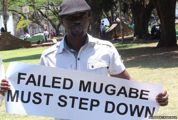 Zimbabwean activist Itai Dzamara