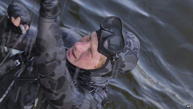 Prince Harry in wetsuit