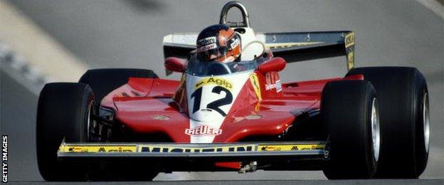 Gilles Villeneuve Ferrari