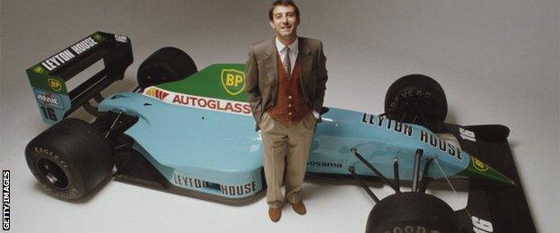 Ivan Capelli and Leyton House