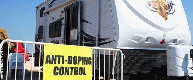 Anti-doping control