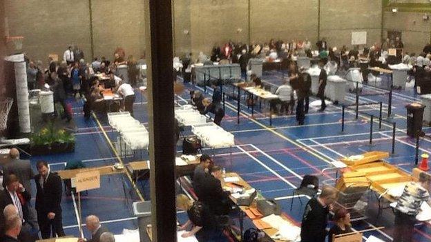 The count at Cheshire East