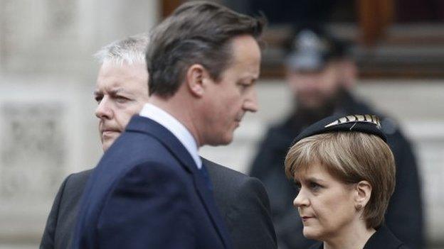 David Cameron and Nicola Sturgeon