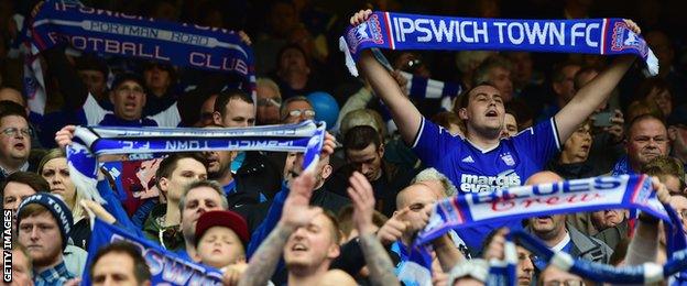 Ipswich fans