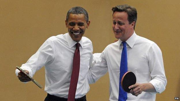 Barack Obama and David Cameron