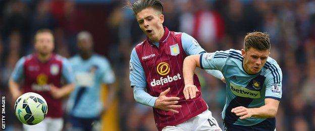 Jack Grealish and Aaron Cresswell