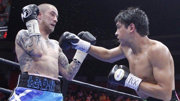 Ricky Burns and Omar Figueroa