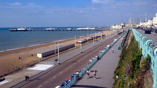 Brighton seafront