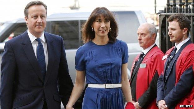 David and Samantha Cameron