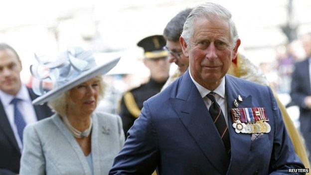 Prince Charles and the Duchess of Cornwall