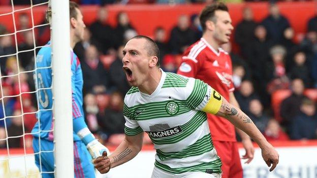 Celtic captain Scott Brown