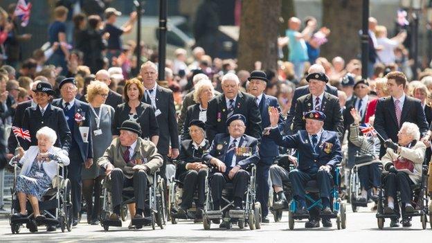 VE Day parade