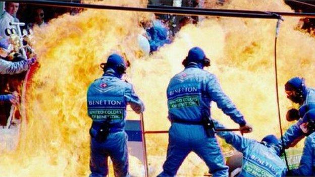 Jos Verstappen fire