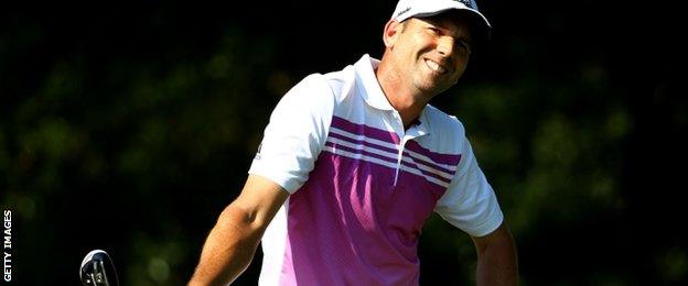 Spain's Sergio Garcia