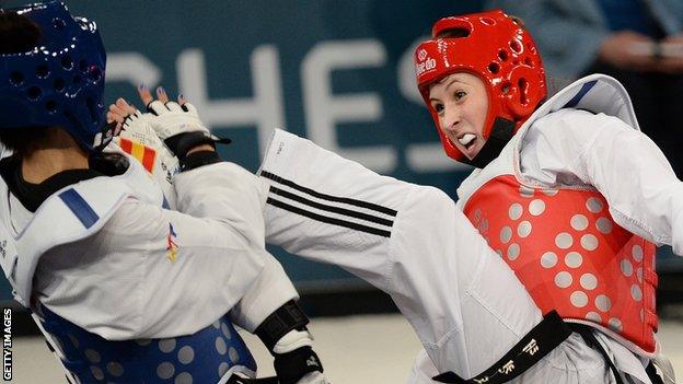 Olympic taekwondo champion Jade Jones