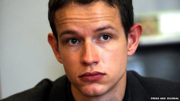 Councillor Callum McCaig [Pic: Press and Journal]