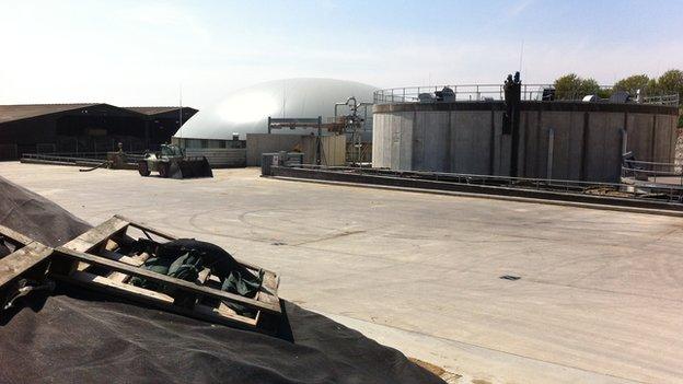 JV Energen’s Anaerobic Digestion plant near Dorchester in Dorset