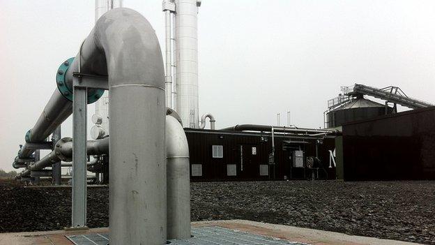 Northumbrian Water’s Anaerobic Digestion plant at Howdon near Newcastle upon Tyne