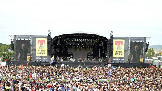 T in the Park