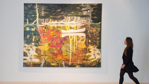 Peter Doig's Swamped