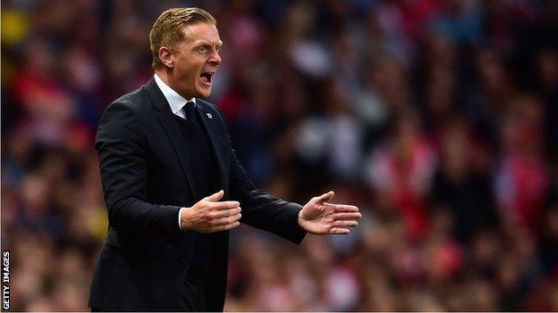 Swansea manager Garry Monk