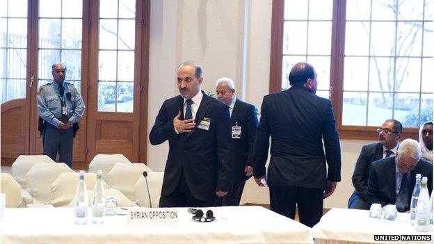 Delegates at Geneva II peace conference (22/01/13)