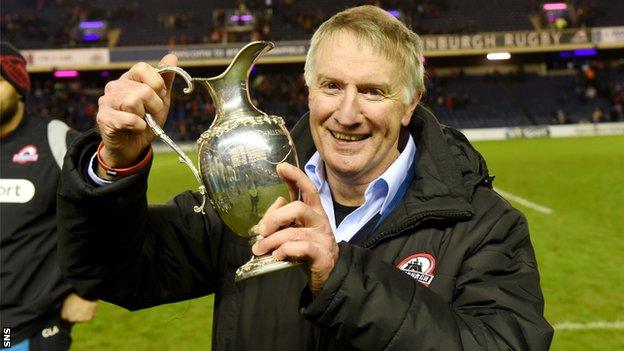 Edinburgh head coach Alan Solomons