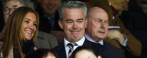 Interim chairman at Rangers, Paul Murray