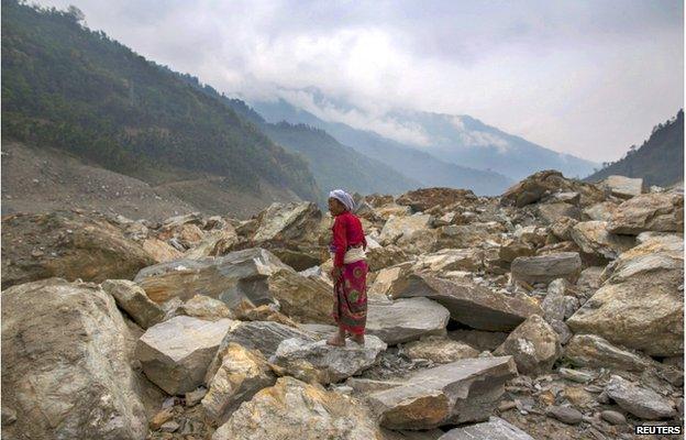 Even if the aftershocks subside, the population needs to be alert to monsoon-triggered problems