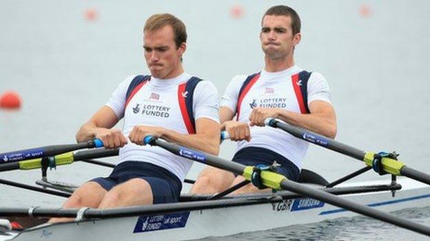 Peter and Richard Chambers will be in separate crews in Poland