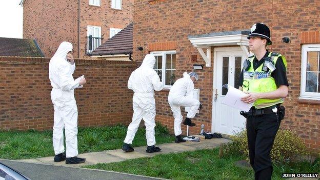 The home in Hatfield