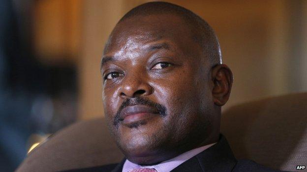 President Nkurunziza, file pic